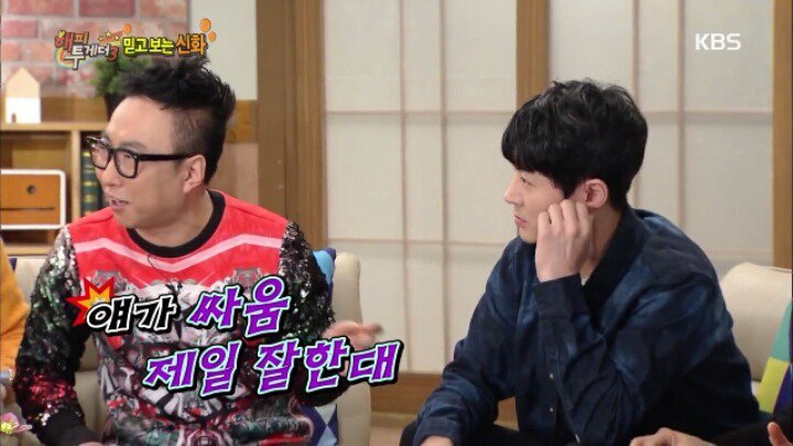 박명수 잡는 전진 | 인스티즈