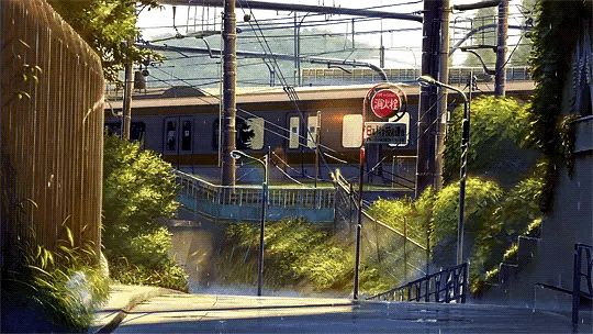 [감성이미지] anime scenery GIFS | 인스티즈