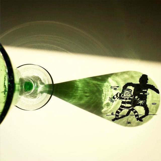 상상력이 돋보이는 그림자 아트.jpg | 인스티즈