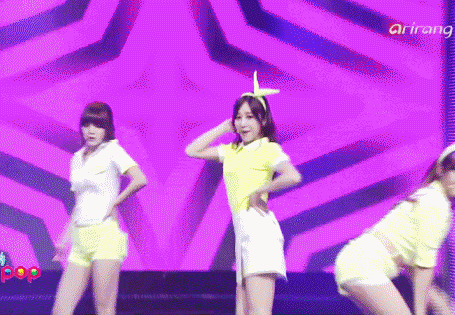 [AOA] 윙크를 못하는 민아.gif | 인스티즈