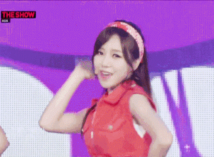 [AOA] 윙크를 못하는 민아.gif | 인스티즈