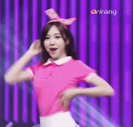 [AOA] 윙크를 못하는 민아.gif | 인스티즈