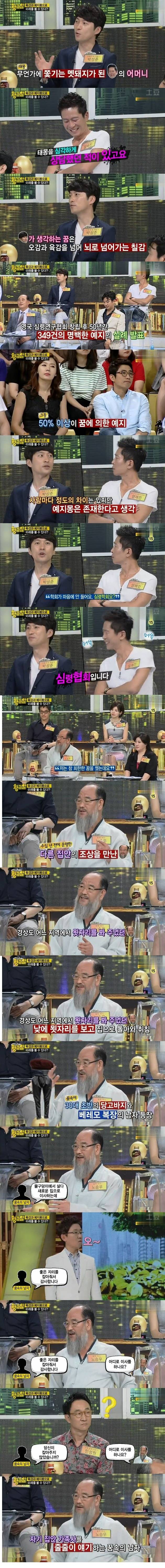 예지몽에 대한 전문가들의 의견 | 인스티즈