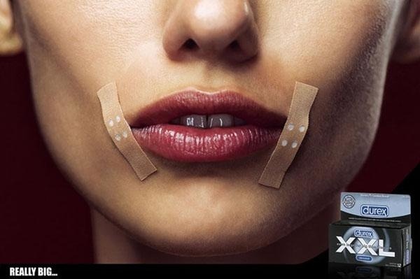 듀렉스 XXL사이즈 콘돔 광고 | 인스티즈