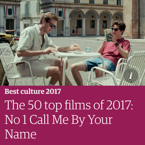 영국 가디언지가 선정한 2017년 개봉영화 TOP 10 | 인스티즈