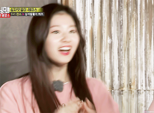 런닝맨 사나.gif | 인스티즈