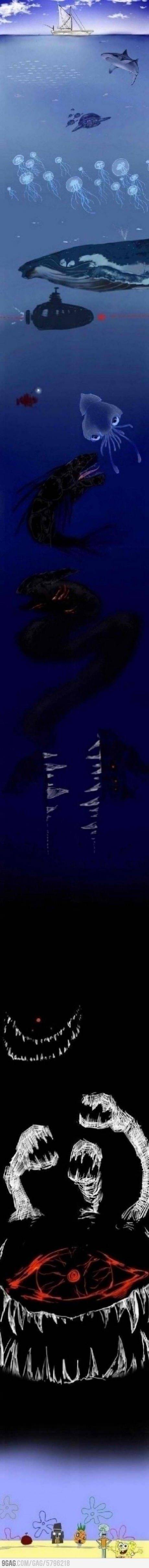바다를 건드리면 안되는 이유.jpg (심쿵주의 심해생물사진있음!!!) | 인스티즈