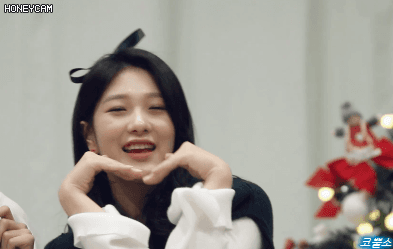 프로미스나인 크리스마스 V앱.gif | 인스티즈