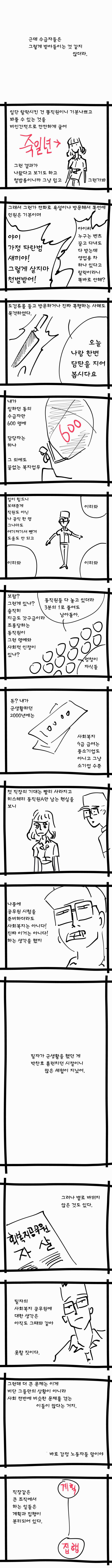 동사무소 공익하는 만화.jpg | 인스티즈