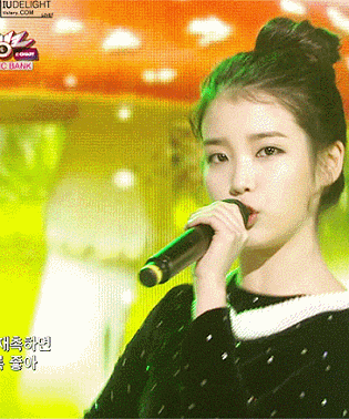 똥머리 아이유.jpgif | 인스티즈