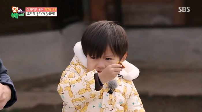 [오마이베이비] 리키김이 먹태오의 먹성을 잠재우는법ㅋㅋㅋㅋ.jpg | 인스티즈