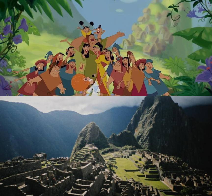 디즈니 만화의 모티브가 된 실제 장소들.jpg | 인스티즈