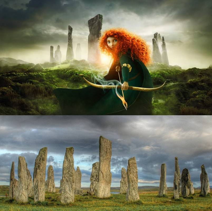 디즈니 만화의 모티브가 된 실제 장소들.jpg | 인스티즈