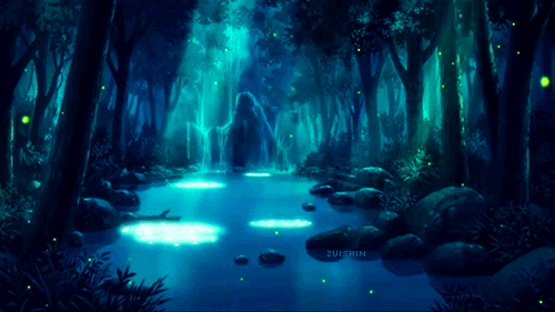 잠들기 전에 감상하기 좋은 애니.gif | 인스티즈