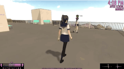 흔한 얀데레 시뮬레이션.gif(사람에 따라 놀랄수도!) | 인스티즈