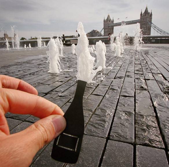 상상력이 돋보이는 작가의 세계여행 인증샷 | 인스티즈