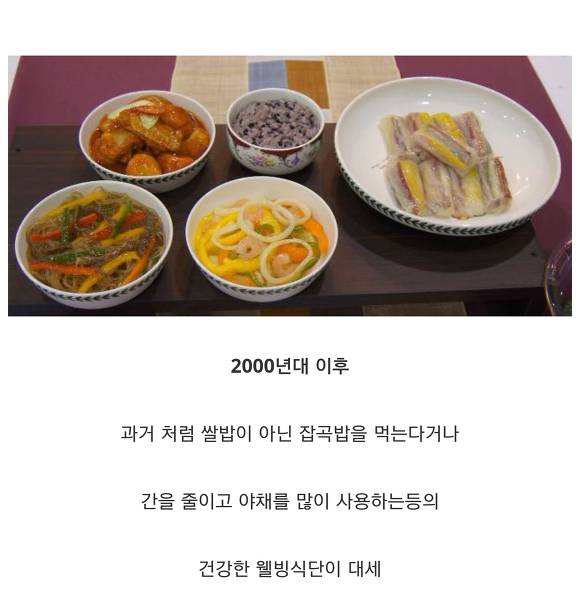 시대별 한국인의 밥상 | 인스티즈