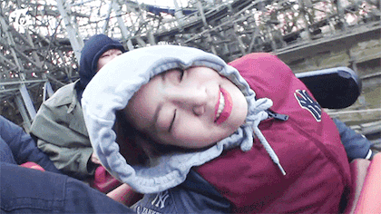 롤러코스터 엄청 잘타는 트와이스 다현.gif | 인스티즈