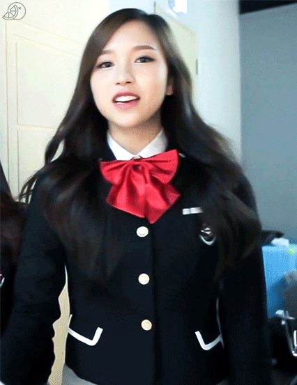 [트와이스] 묘이 미나 & 미나토자키 사나.gif | 인스티즈