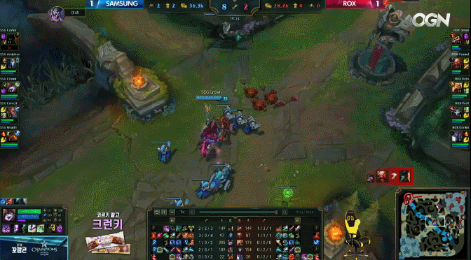 [LOL] 쿠로 아지르 vs 크라운 룰루.gif | 인스티즈