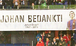 네덜란드vs프랑스 요한 크루이프 추모식.gif | 인스티즈