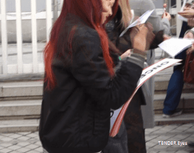 찍덕에게 팬서비스하는 트와이스 미나.gif | 인스티즈