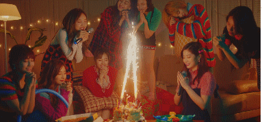 트와이스 Merry & Happy 움짤 | 인스티즈