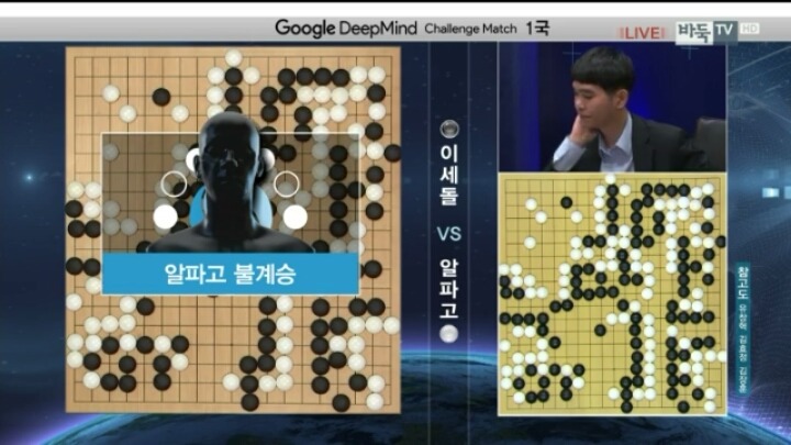  알파고 vs 이세돌 대국 종료 | 인스티즈