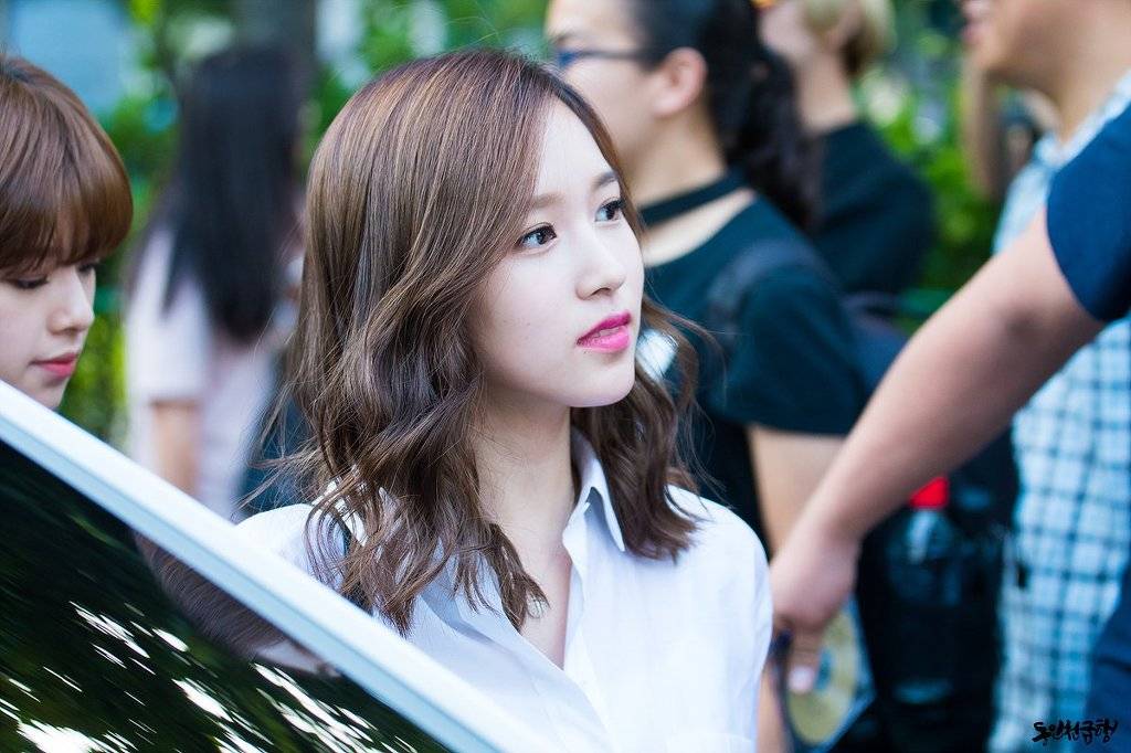 뮤직뱅크 출근길 미나 | 인스티즈