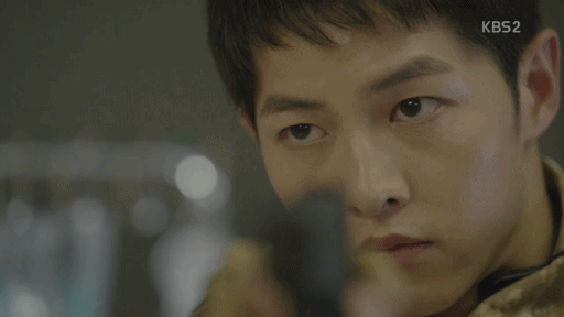 [태양의후예] 레전드 찍은 3회 엔딩 유시진 팬아트 | 인스티즈