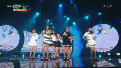 160429 뮤직뱅크 러블리즈-퐁당.gif | 인스티즈