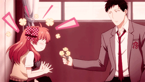  애니 속 교복 입은 커플들 | 인스티즈