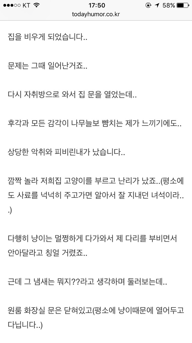 화장실과 매트리스를 생리혈로 피범벅을 만든 전여친 | 인스티즈