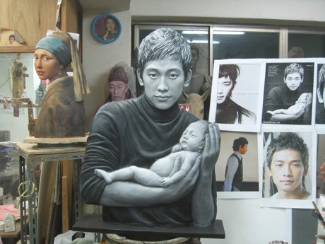 잘만든 연예인 조각상 | 인스티즈