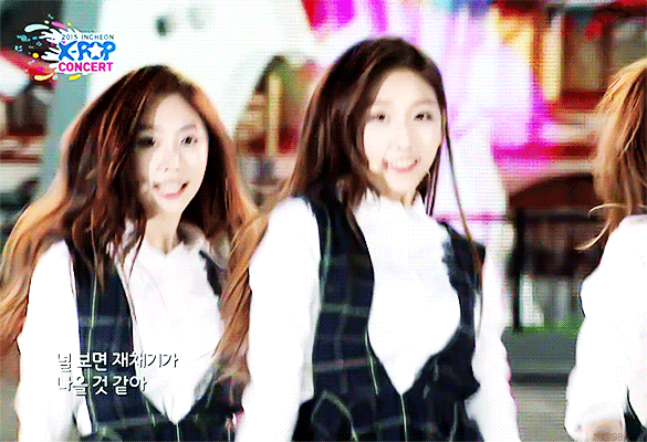 러블리즈 지수-예인 케미 gif+ jpg | 인스티즈