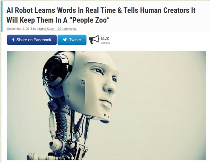 섬뜩한 인공지능의 한 대답 ㄷㄷㄷㄷㄷㄷ | 인스티즈