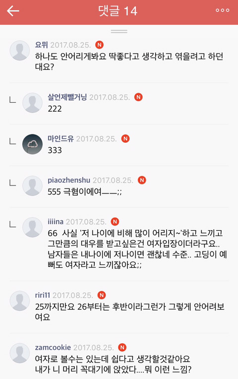 남초에서 알아보는 남녀커플 나이차이 (feat 딱 좋습니다) | 인스티즈
