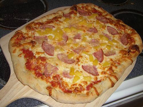 달콤함과 짭짤함의 조화 하와이안 피자 | 인스티즈