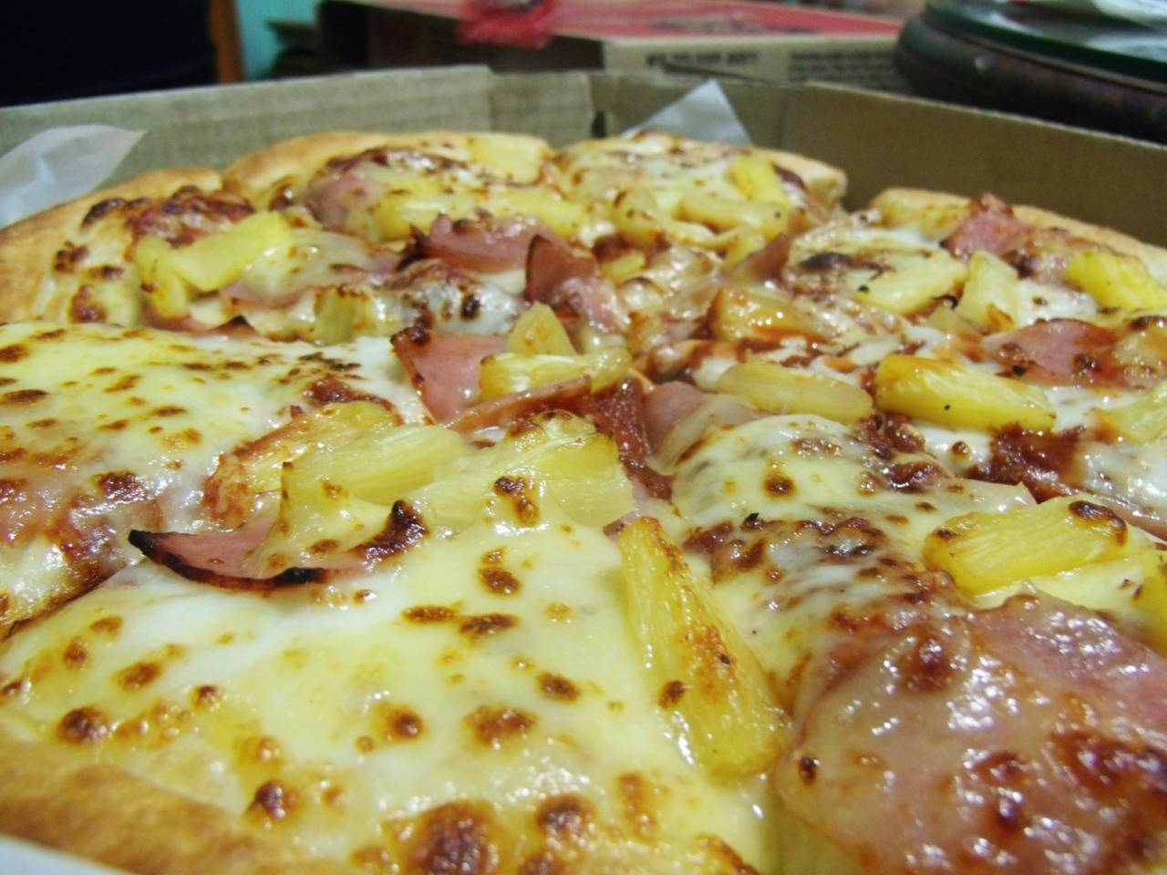 달콤함과 짭짤함의 조화 하와이안 피자 | 인스티즈