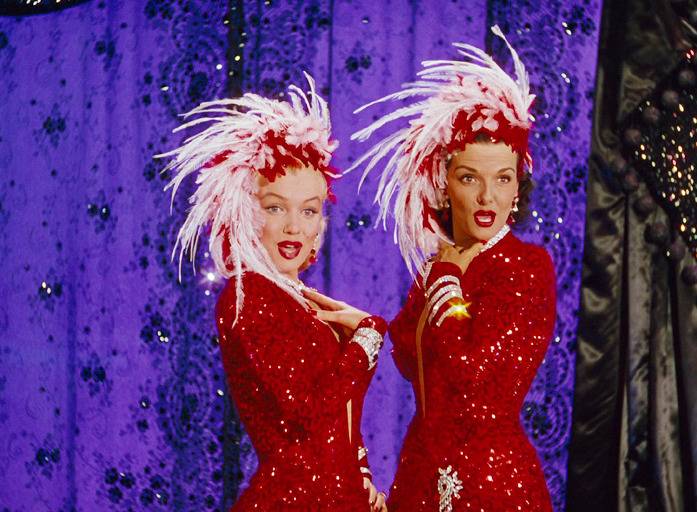 몽상가들에게 영화 추천 신사는 금발을 좋아한다 1953 | 인스티즈