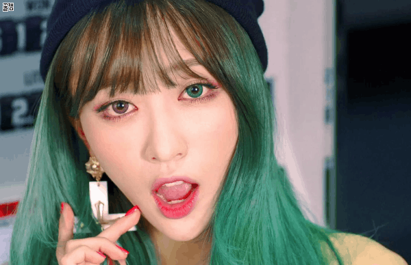 하니 매생이머리 시절.gif | 인스티즈