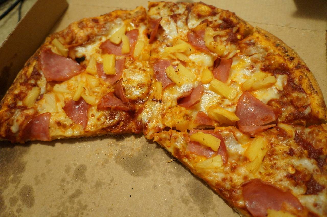 달콤함과 짭짤함의 조화 하와이안 피자 | 인스티즈