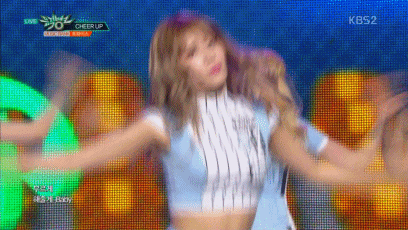 160513 뮤직뱅크 트와이스 - Cheer Up.gif | 인스티즈