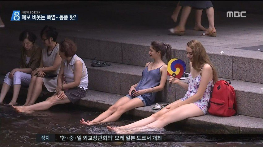 청계천의 흔한 외국인.jpg | 인스티즈