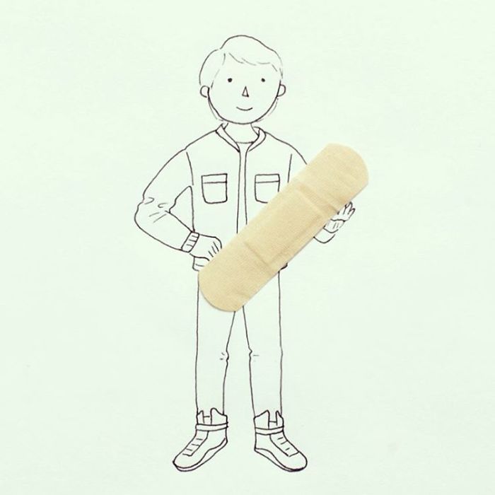 물체를 이용한 간단하고 재밌는 표현.jpg | 인스티즈