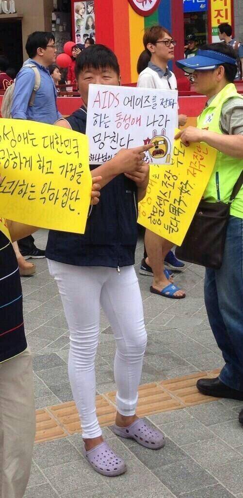 퀴어퍼레이드 호모포비아 레전드 | 인스티즈