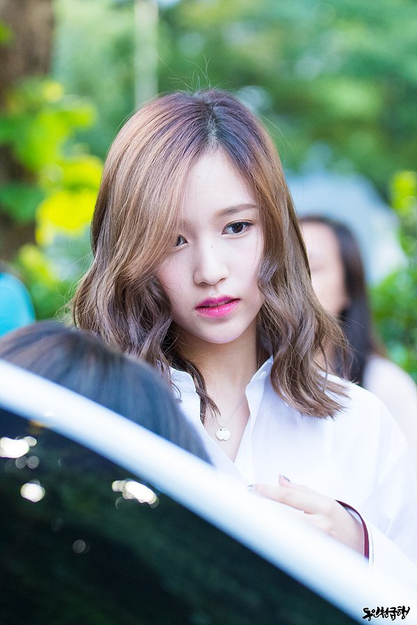 뮤직뱅크 출근길 미나 | 인스티즈