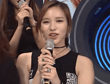 저한테 뽀뽀날리는 트와이스 미나 ㅎㅎㅎ | 인스티즈