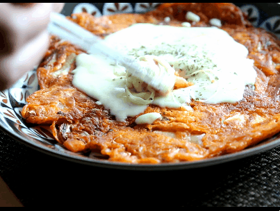 비오는날 눈오는날! 치즈김치전 gifjpg | 인스티즈