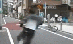 일본의 자전거 드리프트 고수ㄷㄷㄷ | 인스티즈